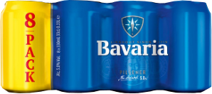 Bavaria set met 8 blikjes van 33cl Bavaria set met 8 blikjes van 33cl